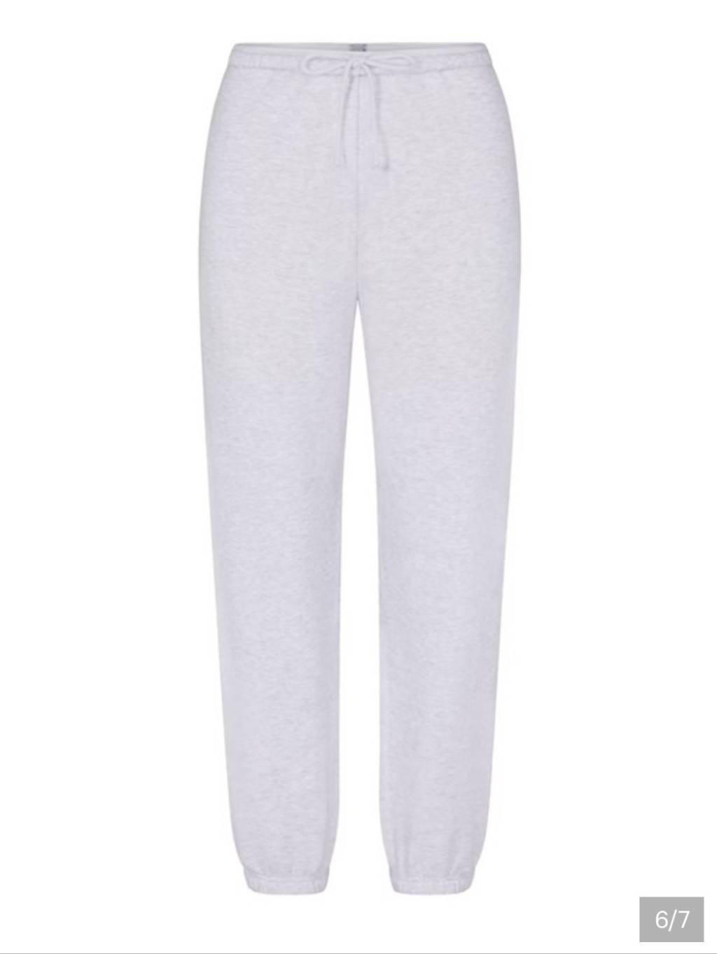 #25 Skims Classic Joggers - Light Heather Grey S